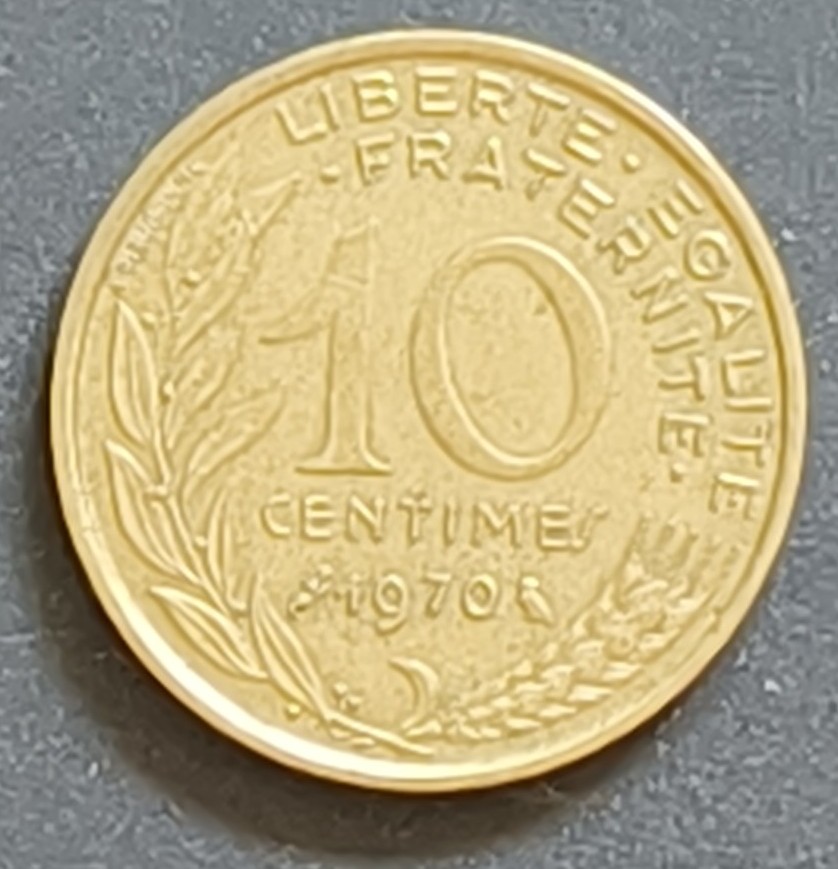 10 Centimes coin
